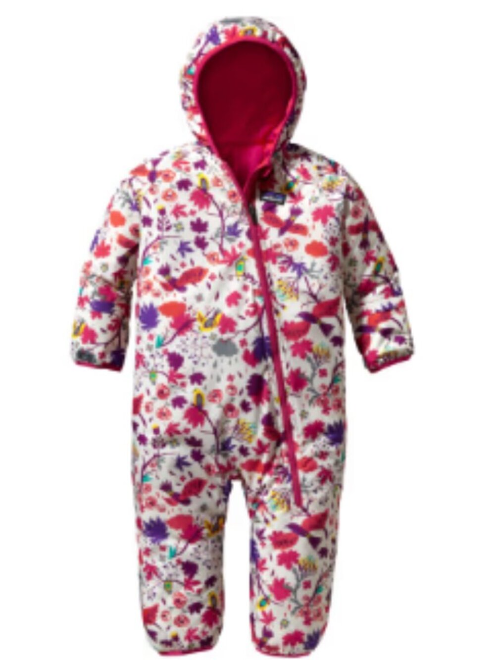 Patagonia Reversible Puff-Ball Bunting Snowsuit Onesie Girl's Toddler Kid's 2T